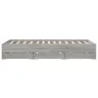 Sonoma gray engineered wood bed with drawers 140x190 cm by , Beds and slatted bases - Ref: Foro24-3207306, Price: 187,77 €, D...