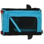 Remolque de bicicleta mascotas hierro tela Oxford azul negro de , Cochecitos para mascotas - Ref: Foro24-93932, Precio: 90,45...