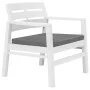 Garden furniture set 3 pieces white plastic by vidaXL, Garden sets - Ref: Foro24-45620, Price: 192,54 €, Discount: %