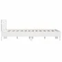 Bed frame with headboard and white LED lights 120x200 cm by , Beds and slatted bases - Ref: Foro24-3207553, Price: 192,01 €, ...