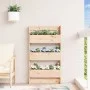 Wall planter 3 levels solid pine wood 60x18.5x110 cm by , Pots and planters - Ref: Foro24-825114, Price: 68,99 €, Discount: %