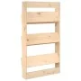 Wall planter 3 levels solid pine wood 60x18.5x110 cm by , Pots and planters - Ref: Foro24-825114, Price: 68,99 €, Discount: %
