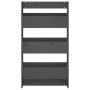Jardinera de pared 3 niveles madera pino gris 60x18,5x110 cm de , Maceteros y jardineras - Ref: Foro24-825116, Precio: 99,56 €