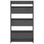 Wall planter 3 levels gray pine wood 60x18.5x110 cm by , Pots and planters - Ref: Foro24-825116, Price: 97,71 €, Discount: %