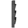 Jardinera de pared 3 niveles madera pino gris 60x18,5x110 cm de , Maceteros y jardineras - Ref: Foro24-825116, Precio: 99,56 €