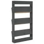 Wall planter 3 levels gray pine wood 60x18.5x110 cm by , Pots and planters - Ref: Foro24-825116, Price: 97,71 €, Discount: %