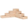 4-tier planter solid pine wood 80.5x79x36 cm by , Pots and planters - Ref: Foro24-825317, Price: 70,22 €, Discount: %