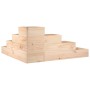 4-tier planter solid pine wood 80.5x79x36 cm by , Pots and planters - Ref: Foro24-825317, Price: 70,22 €, Discount: %
