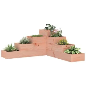 Douglas solid wood 4-tier planter 80.5x79x36 cm by , Pots and planters - Ref: Foro24-825322, Price: 70,16 €, Discount: %
