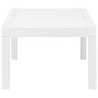 Gartenmöbel-Set 3-teilig aus weißem Kunststoff von vidaXL, Gartensets - Ref: Foro24-45620, Preis: 195,42 €, Rabatt: %
