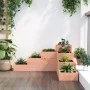 Douglas solid wood 4-tier planter 80.5x79x36 cm by , Pots and planters - Ref: Foro24-825322, Price: 70,16 €, Discount: %