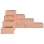 Douglas solid wood 4-tier planter 80.5x79x36 cm by , Pots and planters - Ref: Foro24-825322, Price: 70,16 €, Discount: %