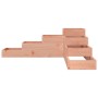 Douglas solid wood 4-tier planter 106x104.5x36 cm by , Pots and planters - Ref: Foro24-825329, Price: 90,35 €, Discount: %