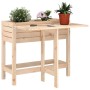 Planter with folding lid solid pine wood by , Pots and planters - Ref: Foro24-825121, Price: 93,57 €, Discount: %