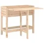 Planter with folding lid solid pine wood by , Pots and planters - Ref: Foro24-825121, Price: 87,45 €, Discount: %