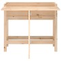 Jardinera con tapa plegable madera maciza de pino de , Maceteros y jardineras - Ref: Foro24-825121, Precio: 93,18 €, Descuent...