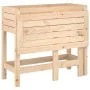 Planter with folding lid solid pine wood by , Pots and planters - Ref: Foro24-825121, Price: 87,45 €, Discount: %