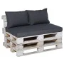 Madison Conjunto de cojines de palets Panama gris de , Cojines para sillas y sofás - Ref: Foro24-429035, Precio: 140,86 €, De...