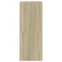 Schuhschrank mit 2 klappbaren Schubladen aus Sonoma-Eiche 80x42x108 cm von , Schuhregale und Schuhorganisatoren - Ref: Foro24...