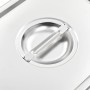 Deckel für Gastronorm 1/2 Edelstahlbleche 2 Stück von vidaXL, Eimerdeckel für Dampftische - Ref: Foro24-50891, Preis: 20,06 €...
