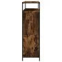 Shoe cabinet with 4 folding smoked oak drawers 100x34x112 cm by , Shoe racks and shoe organizers - Ref: Foro24-3214415, Price...