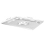 Deckel für Gastronorm 1/2 Edelstahlbleche 2 Stück von vidaXL, Eimerdeckel für Dampftische - Ref: Foro24-50891, Preis: 20,06 €...