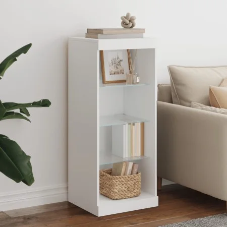 Sideboard with white LED lights 41x37x100 cm by , Sideboards - Ref: Foro24-836728, Price: 71,29 €, Discount: %