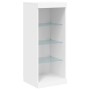 Sideboard mit weißen LED-Leuchten 41x37x100 cm von , Sideboards - Ref: Foro24-836728, Preis: 73,65 €, Rabatt: %