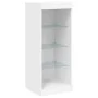 Sideboard with white LED lights 41x37x100 cm by , Sideboards - Ref: Foro24-836728, Price: 71,29 €, Discount: %