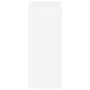 Shoe cabinet with 2 folding drawers white 60x42x108 cm by , Shoe racks and shoe organizers - Ref: Foro24-3214385, Price: 95,2...