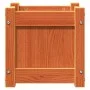 Jardineras de exterior 2 uds madera maciza de pino marrón cera de , Maceteros y jardineras - Ref: Foro24-837399, Precio: 49,9...