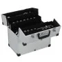 Silver aluminum tool box 38x22.5x34 cm by vidaXL, Toolboxes - Ref: Foro24-91848, Price: 62,41 €, Discount: %