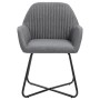 Esszimmerstühle 2 Einheiten dunkelgrauer Stoff von vidaXL, Essstühle - Ref: Foro24-249808, Preis: 161,99 €, Rabatt: %