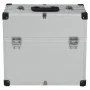 Silberfarbener Werkzeugkasten aus Aluminium, 38 x 22,5 x 34 cm von vidaXL, Werkzeugkästen - Ref: Foro24-91848, Preis: 62,41 €...