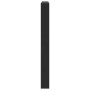 Shoe cabinet with mirror 5 levels black 63x17x169.5 cm by , Shoe racks and shoe organizers - Ref: Foro24-3228280, Price: 188,...