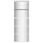 Shoe rack and mirror cabinet 5 levels glossy white 63x17x169.5 cm by , Shoe racks and shoe organizers - Ref: Foro24-3228282, ...