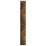 Schuhschrank mit Spiegel 4 Ebenen Räuchereiche 63x17x134 cm von , Schuhregale und Schuhorganisatoren - Ref: Foro24-3228277, P...