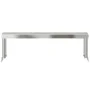 Estante sobre mesa de trabajo acero inoxidable 110x30x35 cm de , Restauración - Ref: Foro24-376448, Precio: 93,16 €, Descuent...