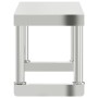 Estante sobre mesa de trabajo acero inoxidable 110x30x35 cm de , Restauración - Ref: Foro24-376448, Precio: 95,42 €, Descuent...