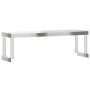 Estante sobre mesa de trabajo acero inoxidable 110x30x35 cm de , Restauración - Ref: Foro24-376448, Precio: 95,42 €, Descuent...