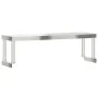 Estante sobre mesa de trabajo acero inoxidable 110x30x35 cm de , Restauración - Ref: Foro24-376448, Precio: 93,16 €, Descuent...
