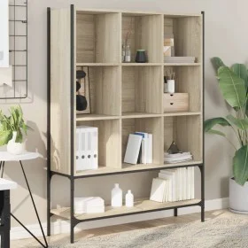 Sonoma oak engineered wood shelf 102x30x141.5 cm by , Bookcases and shelves - Ref: Foro24-3214330, Price: 106,41 €, Discount: %