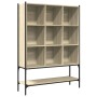 Regal aus Sonoma-Eichenholzwerkstoff, 102 x 30 x 141,5 cm von , Bücherregale und Regale - Ref: Foro24-3214330, Preis: 108,04 ...