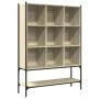 Sonoma oak engineered wood shelf 102x30x141.5 cm by , Bookcases and shelves - Ref: Foro24-3214330, Price: 106,56 €, Discount: %