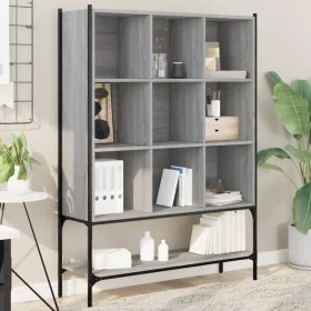 Sonoma gray engineered wood shelving 102x30x141.5 cm by , Bookcases and shelves - Ref: Foro24-3214332, Price: 109,28 €, Disco...