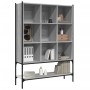 Regal aus technischem Holz in Sonoma-Grau, 102 x 30 x 141,5 cm von , Bücherregale und Regale - Ref: Foro24-3214332, Preis: 11...