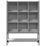 Estantería madera de ingeniería gris Sonoma 102x30x141,5 cm de , Librerías y estanterías - Ref: Foro24-3214332, Precio: 110,47 €