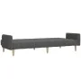 2-Sitzer-Schlafsofa aus dunkelgrauem Stoff von , Sofas - Ref: Foro24-375759, Preis: 279,44 €, Rabatt: %