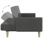 2-Sitzer-Schlafsofa aus dunkelgrauem Stoff von , Sofas - Ref: Foro24-375759, Preis: 279,44 €, Rabatt: %