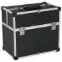 Black aluminum toolbox 38x22.5x34 cm by vidaXL, Toolboxes - Ref: Foro24-91849, Price: 66,05 €, Discount: %